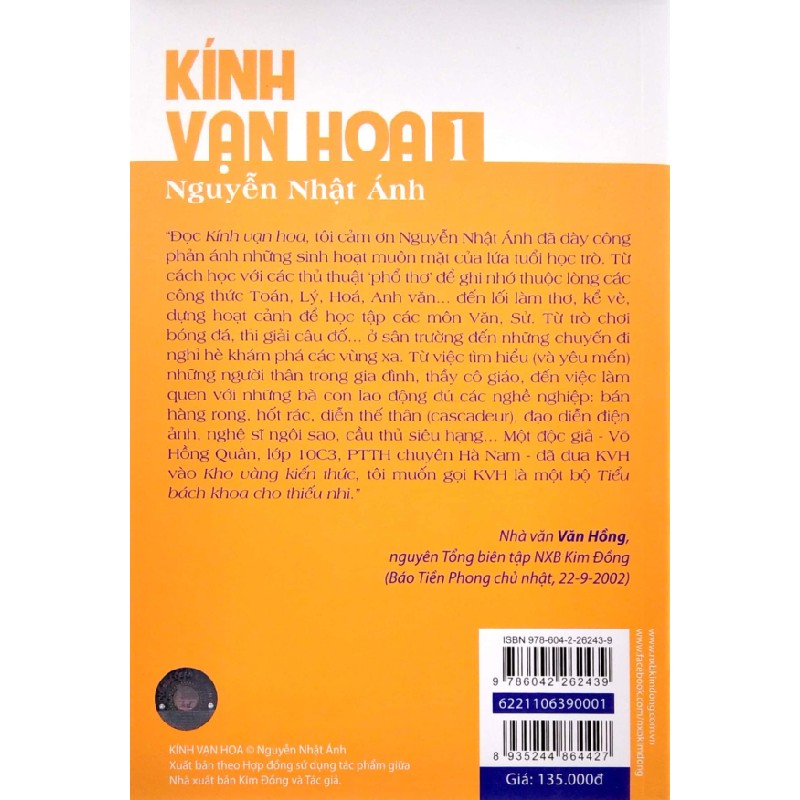 Kính Vạn Hoa - Tập 1 - Nguyễn Nhật Ánh 146617