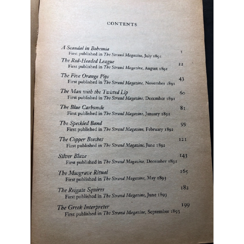 The best of Sherlock Holmes Selected stories mới 75% ố vàng rách bìa nhẹ Conan Doyle HPB1508 NGOẠI VĂN 349622