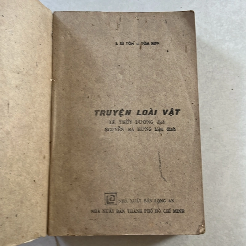 Truyện loài vật — Ernest Thompson Seton — 1986s 497648