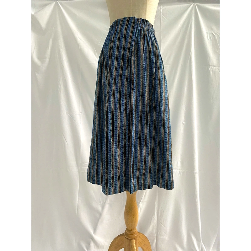 🌻CHÂN VÁY SỌC XANH – FREE SIZE – Like New 453523