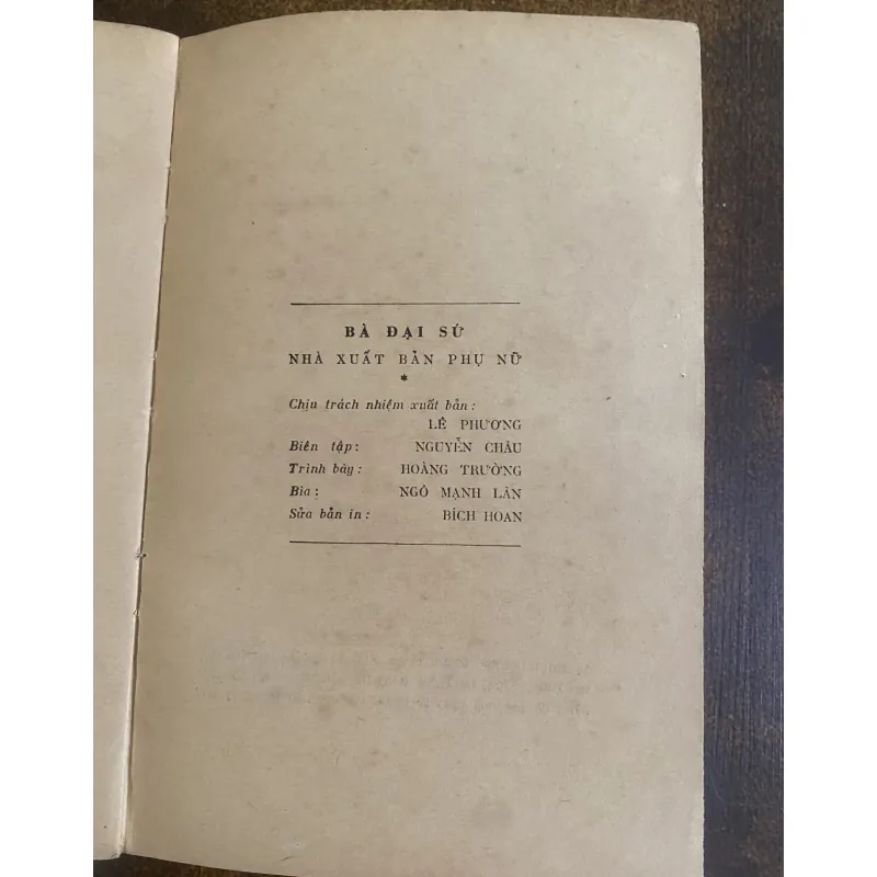 Bà Đại Sứ- Em. Min-đơ-lin ( Ngô Mạnh Lân vẽ bìa) 1019582