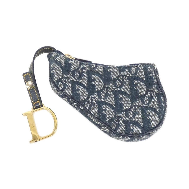 【Vintage】Ví dụ Christian Dior Saddle Coin Case 622542