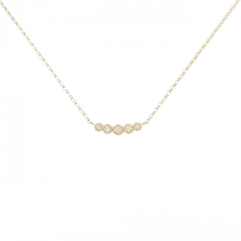 K18YG Dây chuyền kim cương - Hàng hiệu Authentic 861626