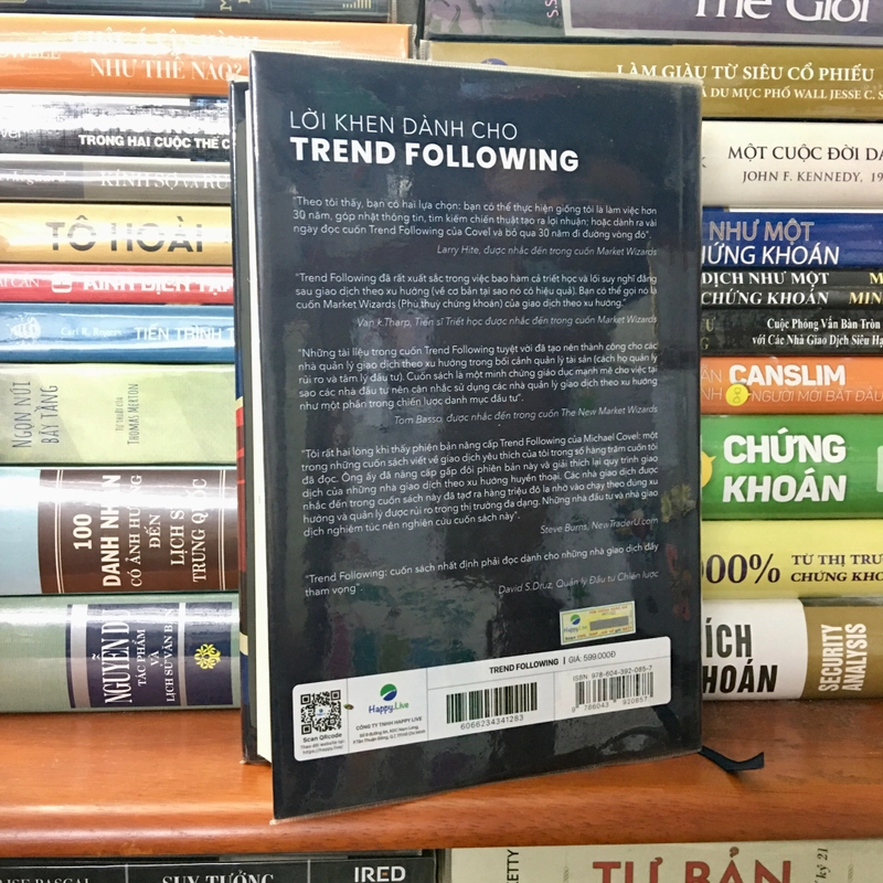 Trend Following - Michael W. Covel - Sách vẫn đẹp như mới 495005