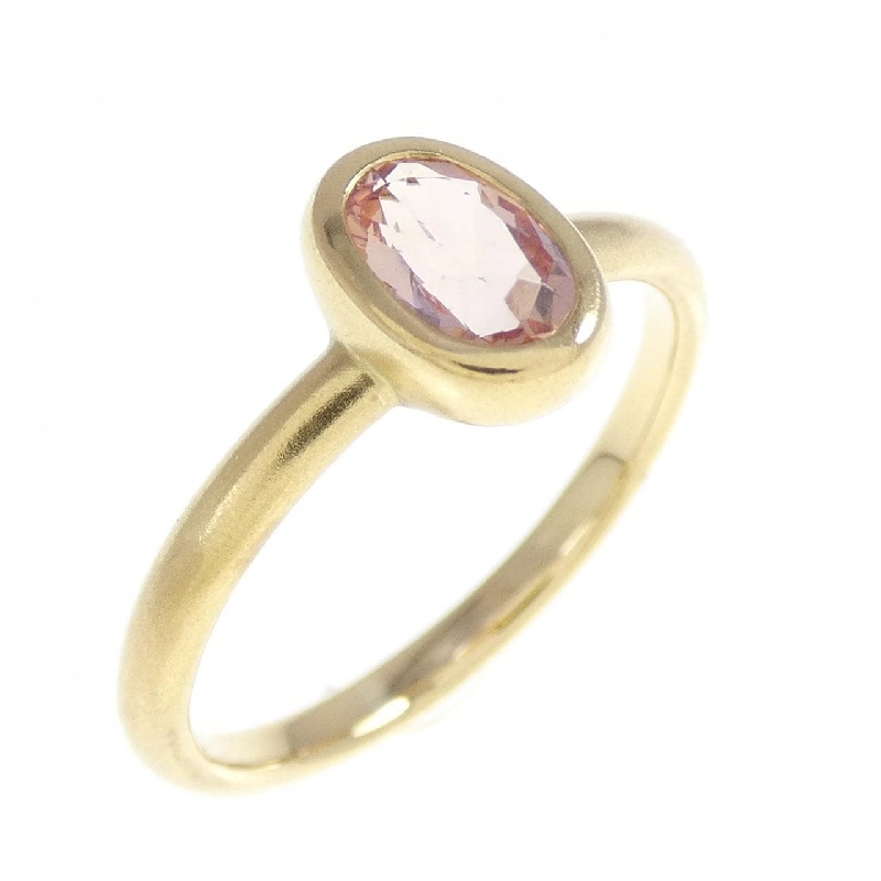 Nhẫn Topaz Hoàng Đế K18YG 0.60CT 668512