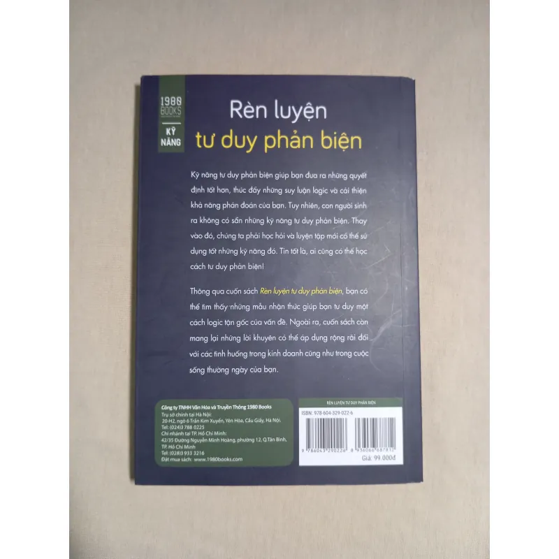 Rèn luyện tư duy phản biện  796587