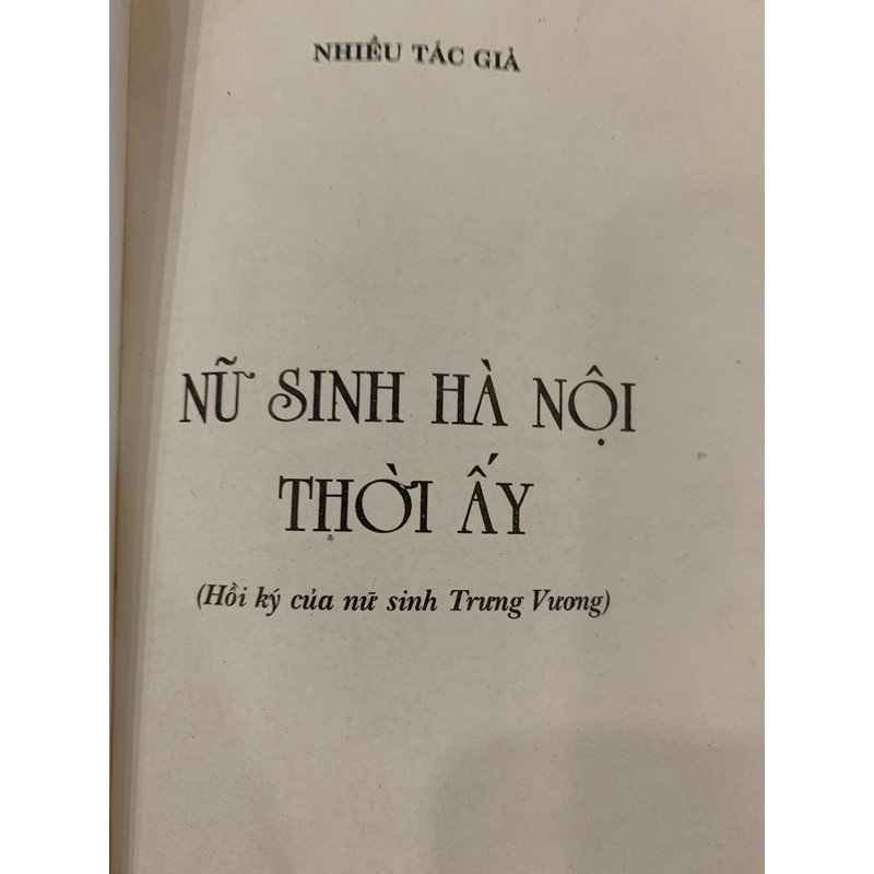 Hồi Ký nữ sinh Hà Nội thời ấy 189117