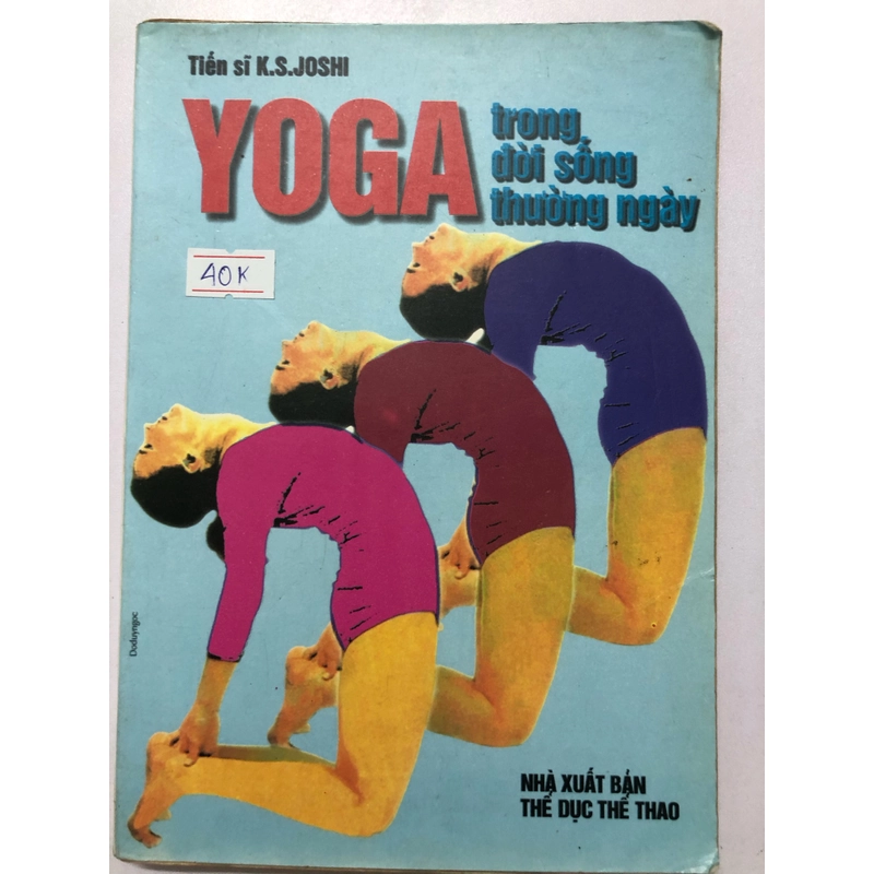 YOGA TRONG ĐỜI SỐNG THƯỜNG NGÀY - 197 TRANG, NXB: 1996 299455