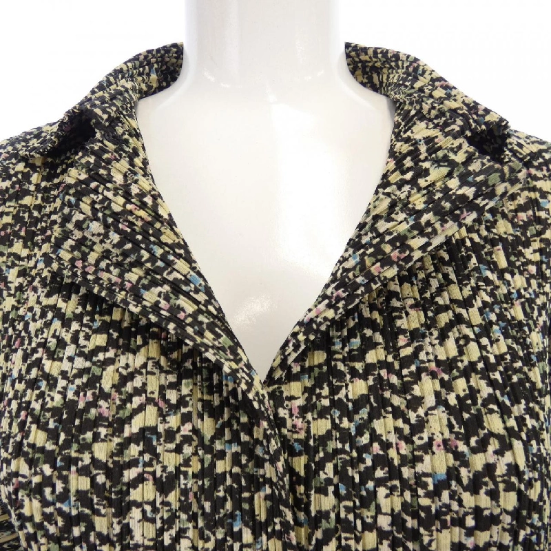 【Mã giảm giá】【Cổ điển】Áo sơ mi PLEATS PLEASE 645964