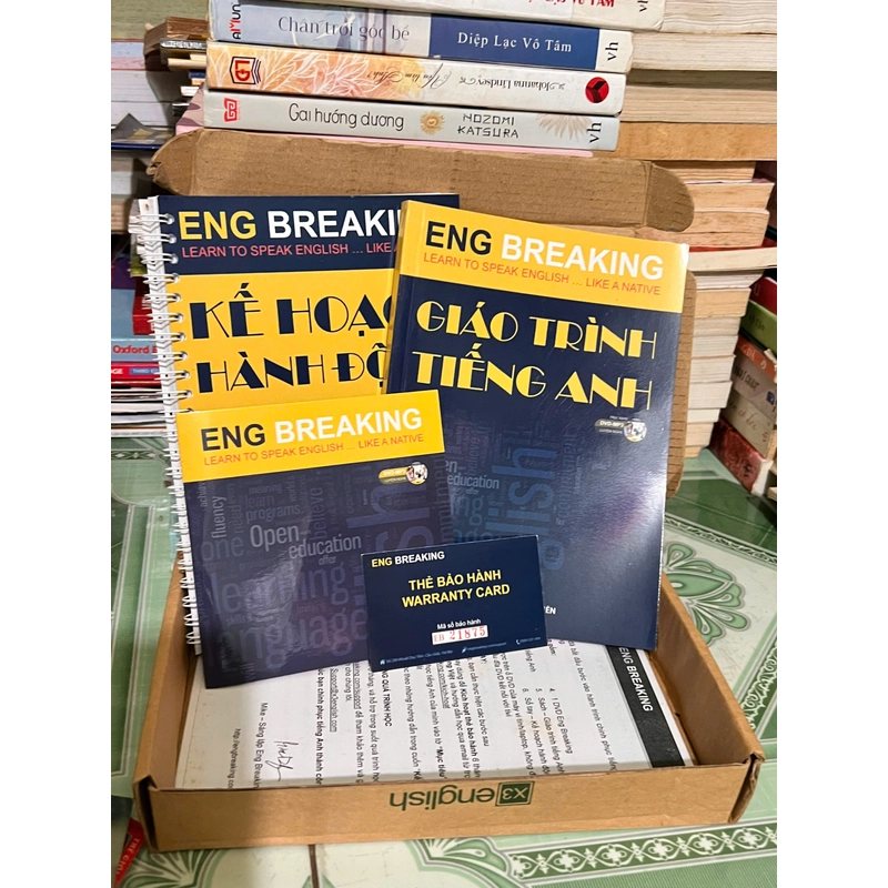 Combo Giáo Trình Tự Học Tiếng Anh Giao Tiếp Eng Breaking 443440