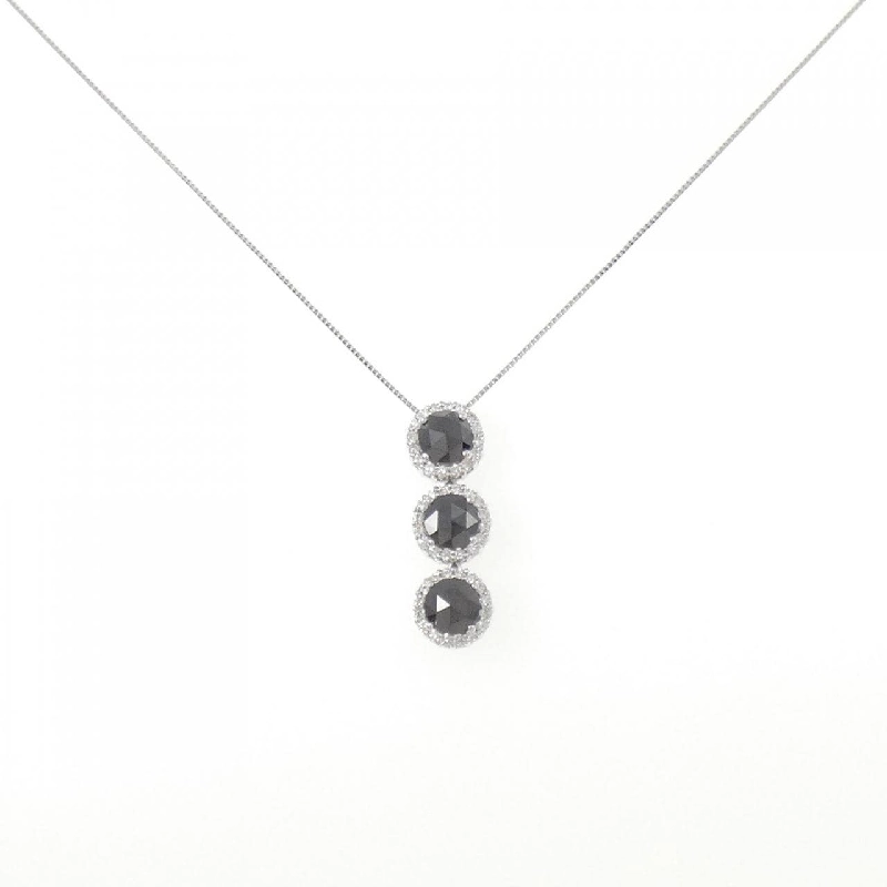 Dây chuyền kim cương K18WG 1.50CT - Hàng hiệu Chính hãng 857455