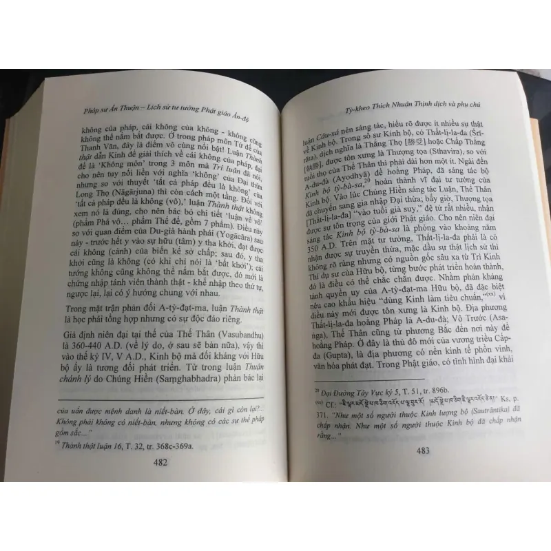 Sách Lịch sử tư tưởng Phật giáo Ấn-Độ - mới 694110