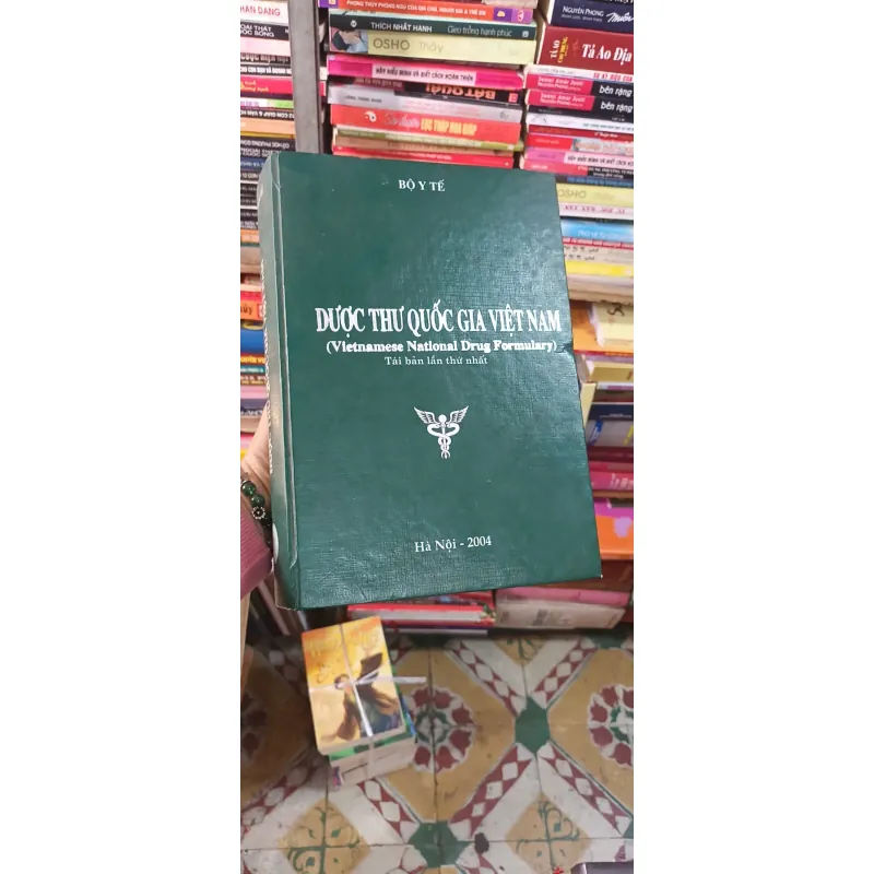 Dược thư quốc gia Việt Nam Bộ y tế mới 80% bẩn bìa, ố nhẹ (Take/SBM) 319004