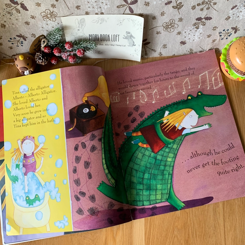 Sách tranh Wanted! Have You Seen This Alligator, Used, Picture Book For Kids 444085