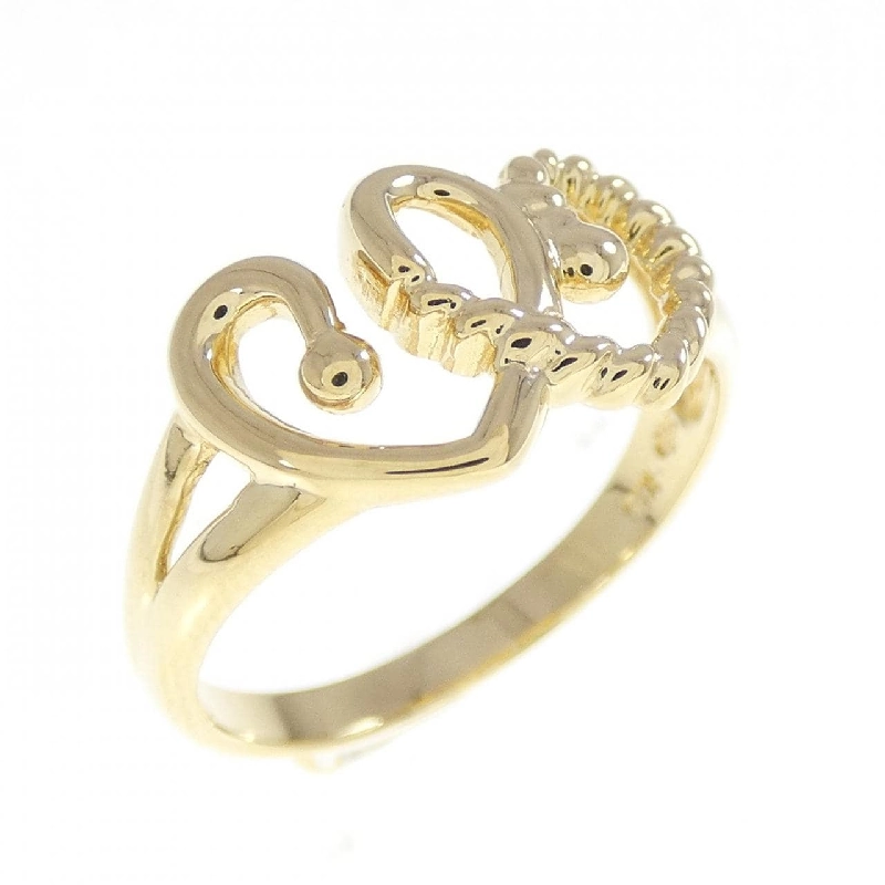 Nhẫn hình trái tim K18YG - Hàng hiệu Authentic 853913