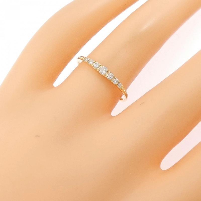 Nhẫn kim cương K18YG 0.15CT - Hàng hiệu chính hãng 851581
