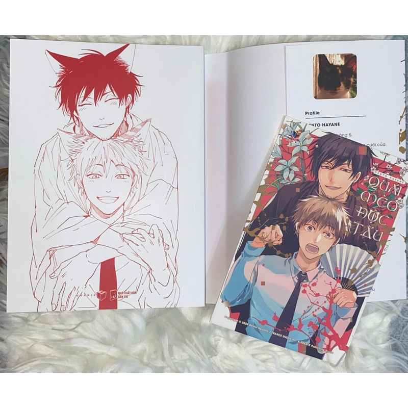 Manga boylove 'Quái mèo độc tấu' tặng kèm postcard - Dento Hayane 476777