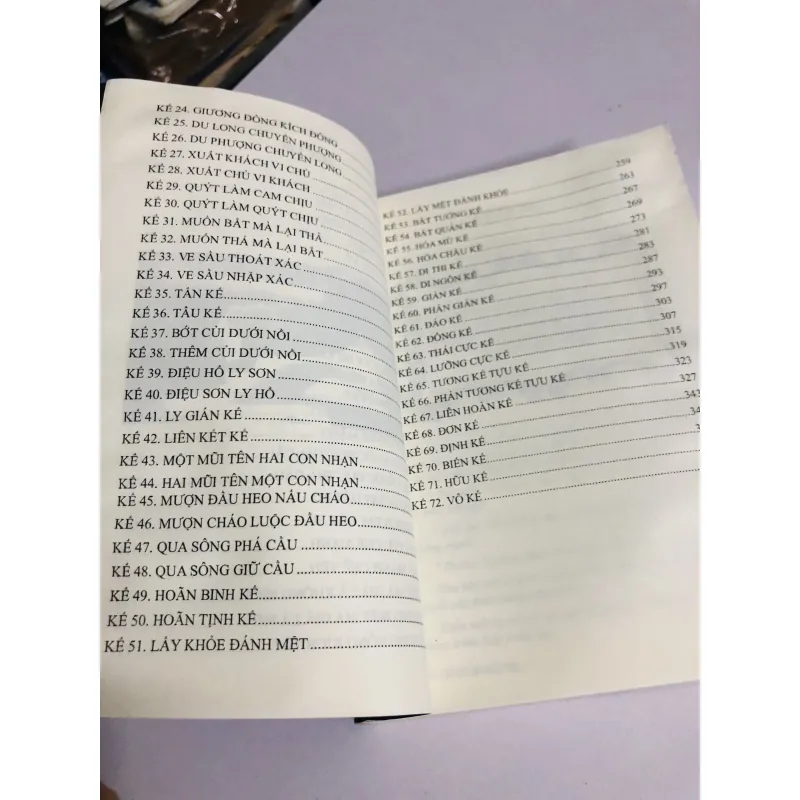 36 KẾ & 36 ĐỐI KẾ – KHÔNG PHẢI LÀ MƯU MẸO, MÀ LÀ NGHỆ THUẬT ỨNG BIẾN (Hầu Gia) 756201