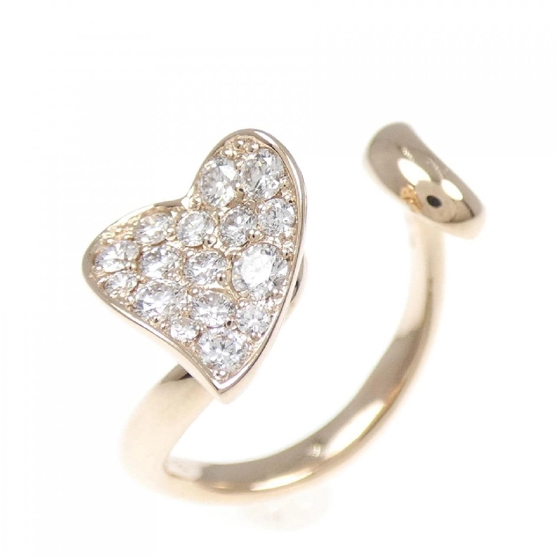 Nhẫn kim cương hình trái tim K18PG 0.29CT 673292