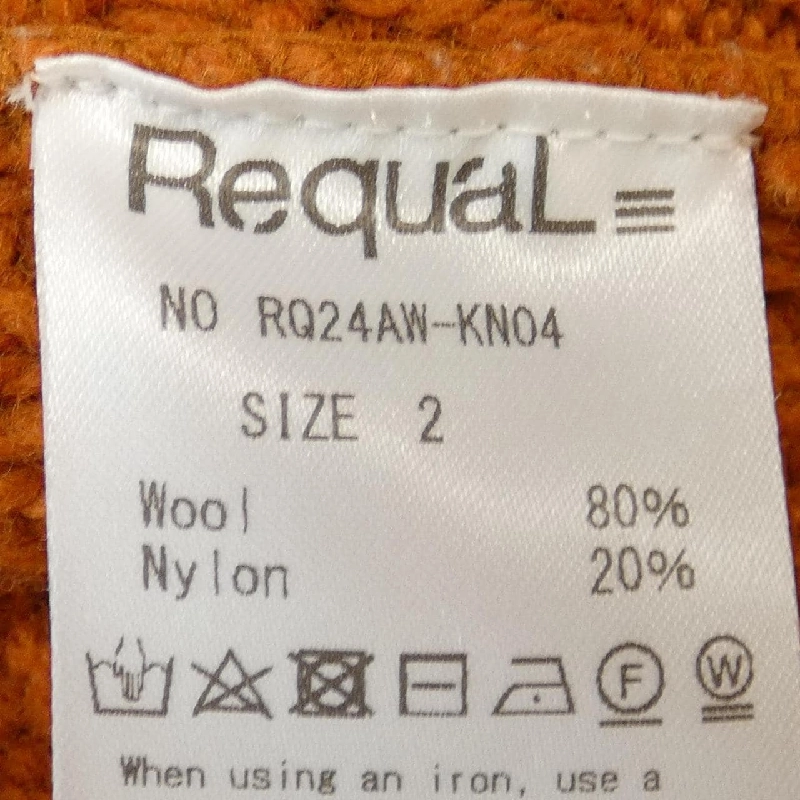 Requal RQ24AW-KN04 Áo len - Hàng hiệu Chính hãng 899085