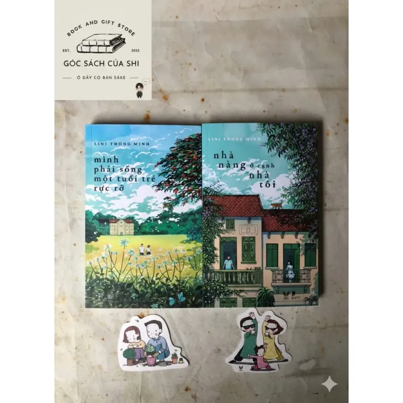 Combo 2 cuốn của tác giả LiNi Thông Minh: Mình Phải Sống Một Tuổi Trẻ Rực Rỡ & Nhà nàng 900298