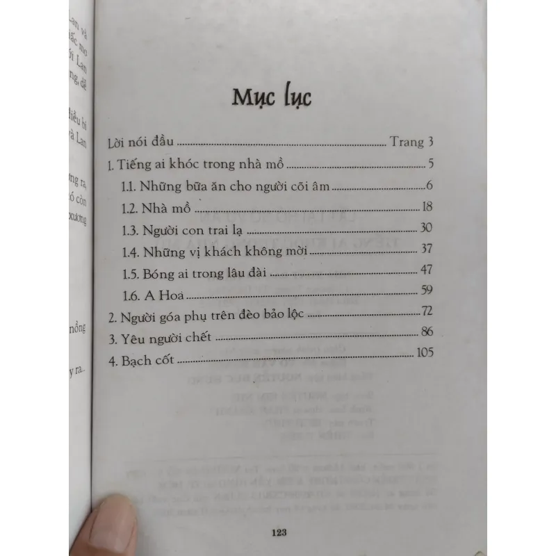 cuốn tiểu thuyết kinh dị Việt Nam "Tiếng ai khóc trong nhà mồ"  1032093