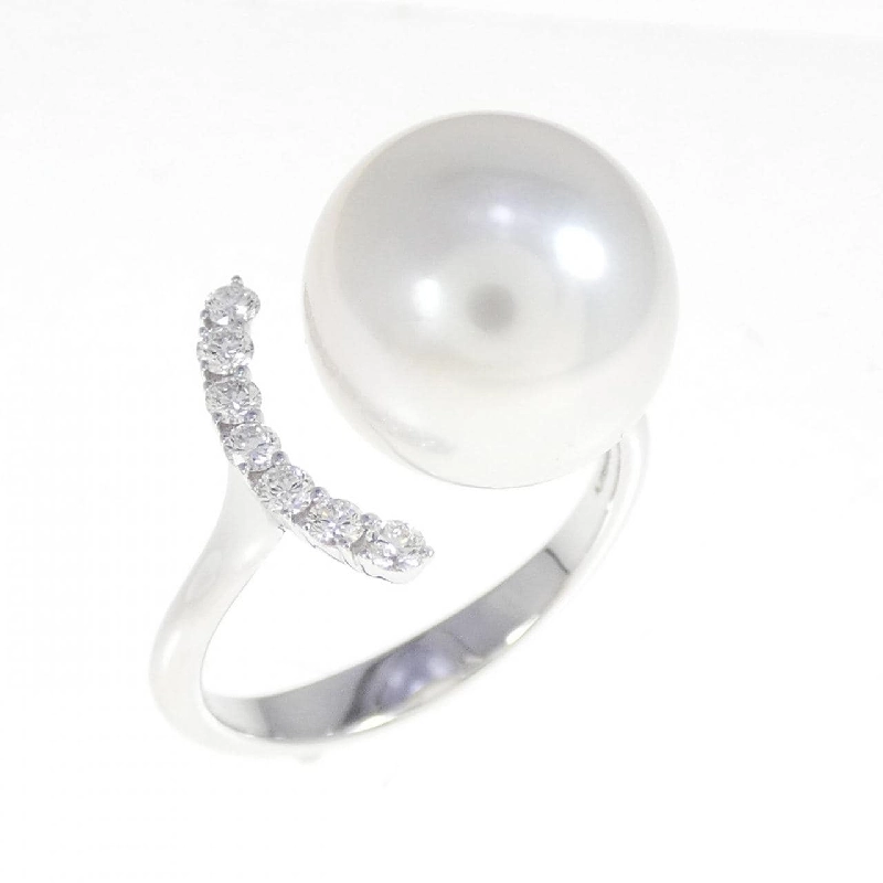 Nhẫn ngọc trai trắng 750WG 11.7mm 668223