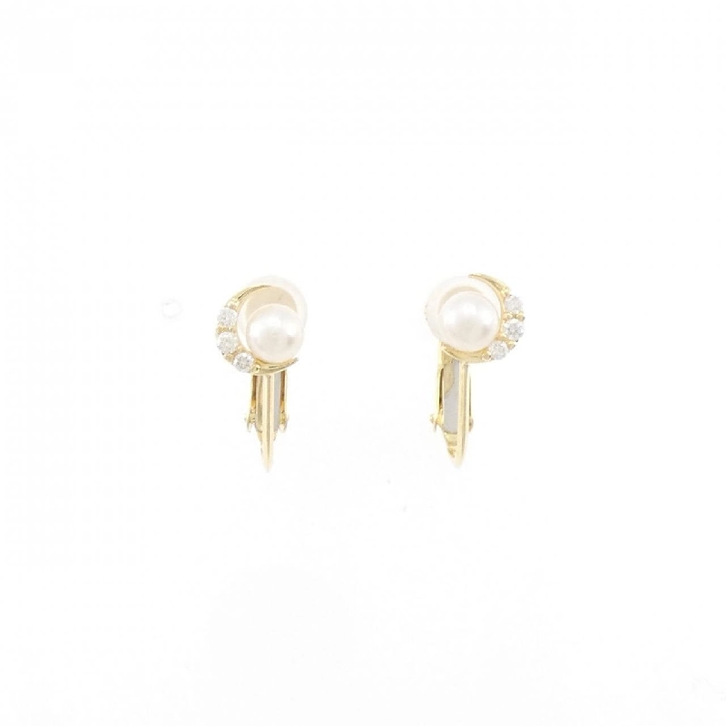 K18YG Bông tai ngọc trai Akoya 4mm - Hàng hiệu Chính hãng 870372