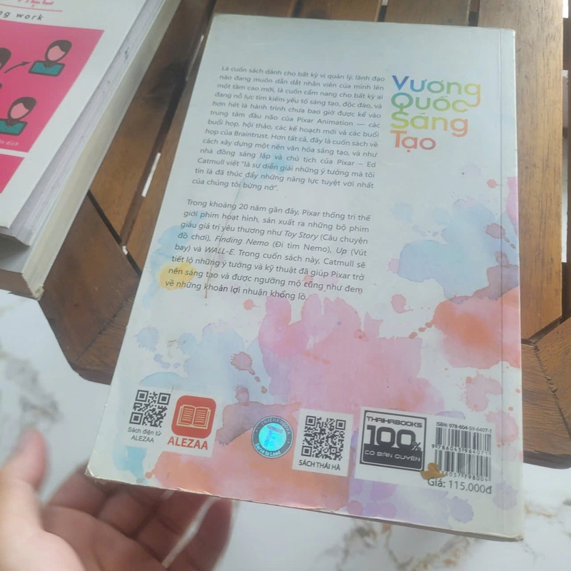 Vương Quốc Sáng Tạo	Ed Catmull, Amy Wallace 519940