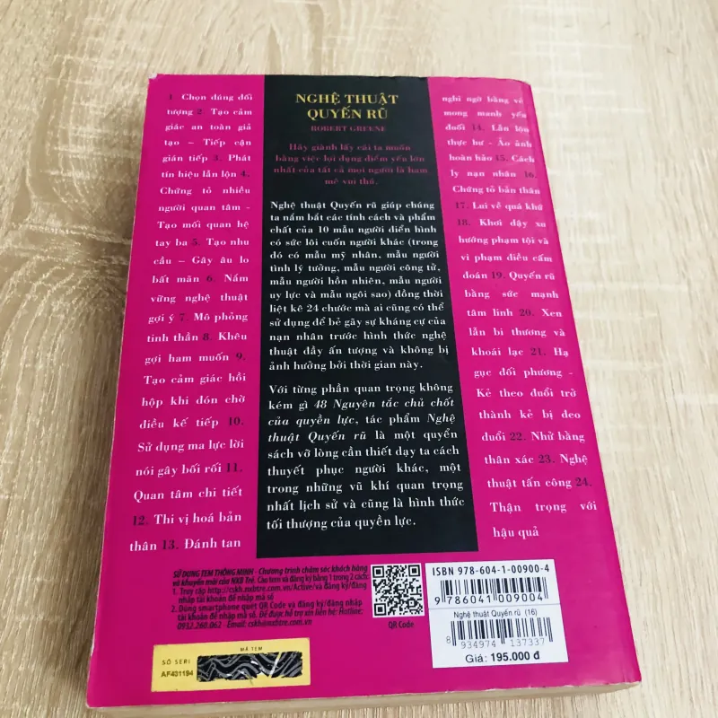 NGHỆ THUẬT QUYẾN RŨ  968614