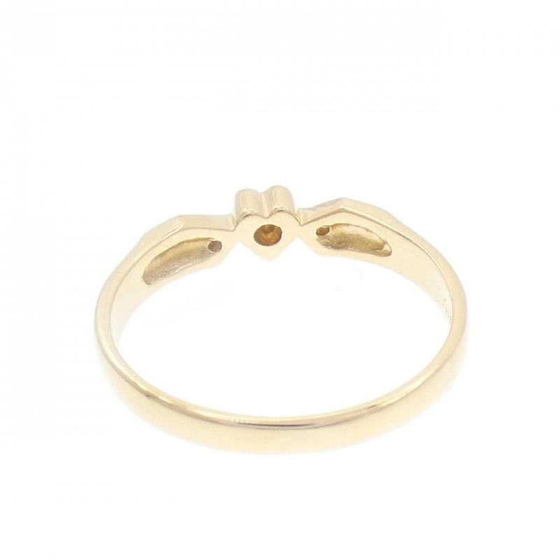 Nhẫn kim cương hình trái tim K18YG - Hàng hiệu Authentic 850773