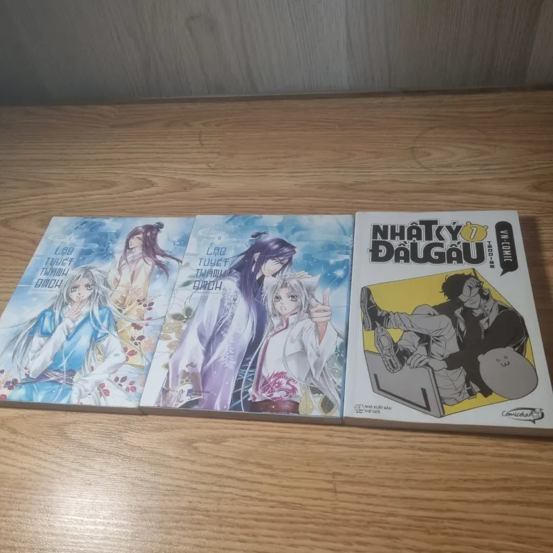 [Combo BL] Lạc Tuyết Thành Bạch (Tập 1 & 2) + Nhật ký đầu gấu 762393