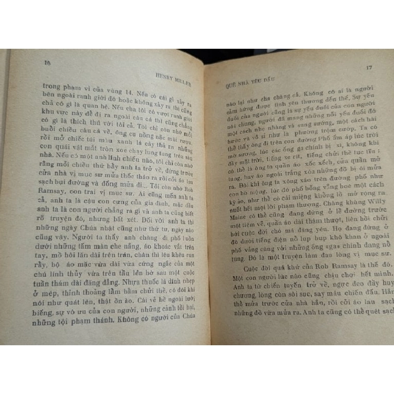 Mùa xuân đen - Henry Miller ( bản dịch của Hoàng Uyên Ly ) 740238