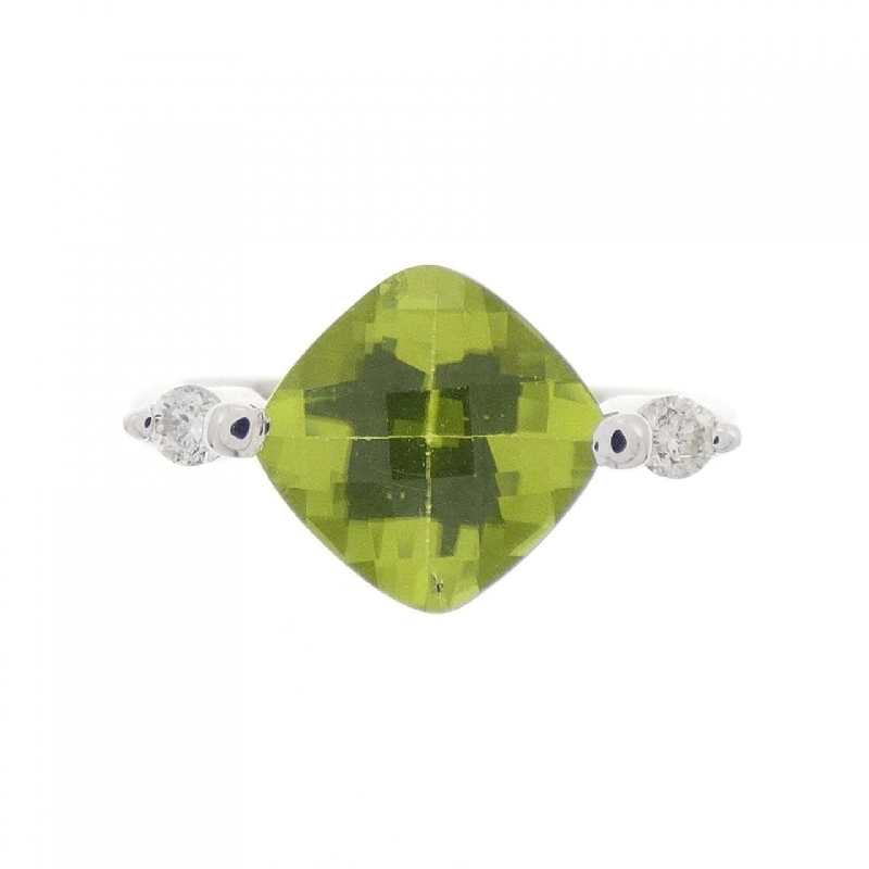 Nhẫn Peridot K14WG 669655