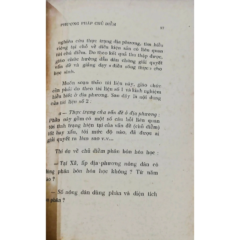 Phương pháp chủ điểm tại trường tiểu học cộng đồng - Vương Pển Liêm 126497