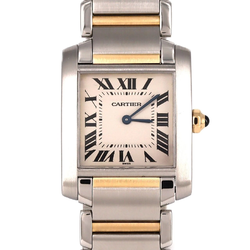 Cartier Tank Française MM Combi W51006Q4 SSxYG Quartz - Hàng hiệu Authentic 876239