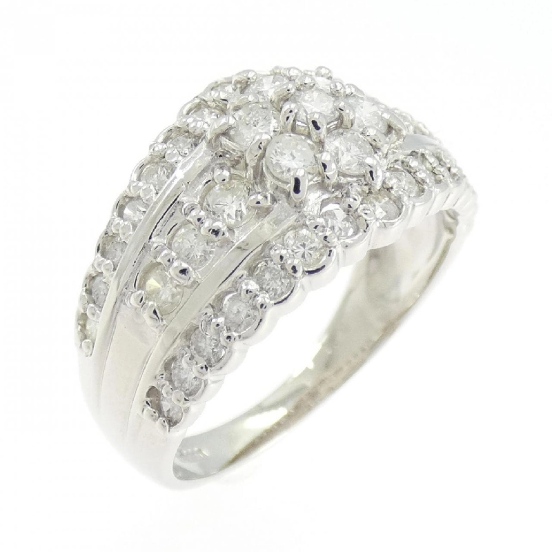 Nhẫn kim cương hoa PT900 1.0CT - Hàng hiệu Authentic 853604