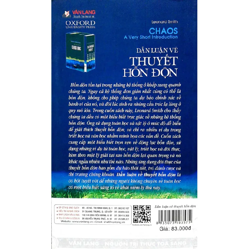 Dẫn Luận Về Thuyết Hỗn Độn - Leonard Smith 404429