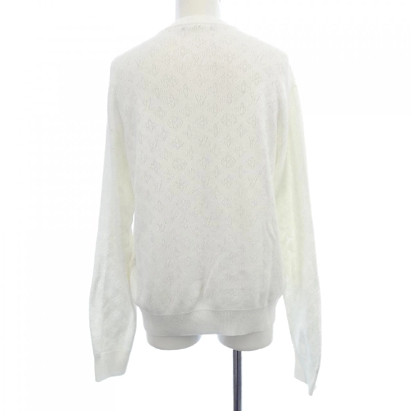 Louis Vuitton LOUIS VUITTON Áo len Monogram Pointelle Cotton Pullover HSN45WY34 - Hàng hiệu Chính hãng 893444