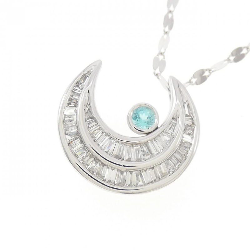 K18WG Mặt dây chuyền Tourmaline - Hàng hiệu Chính hãng 860452