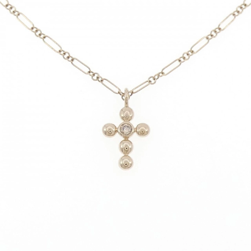 Dây chuyền kim cương chéo Kashikei 0.05CT - Hàng hiệu Authentic 844522