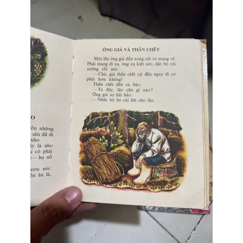 Kiến và chim bồ câu - nxb cầu vồng, sách in màu siêu đẹp  1011016