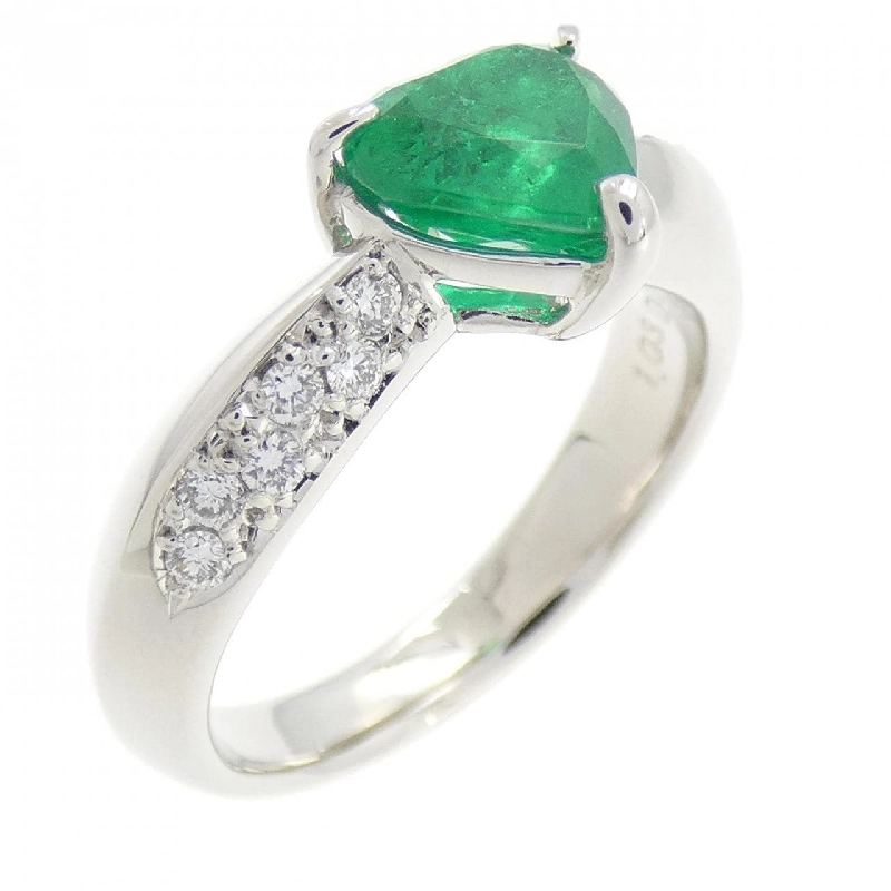 Nhẫn Emerald hình trái tim PT900 1.03CT 669762