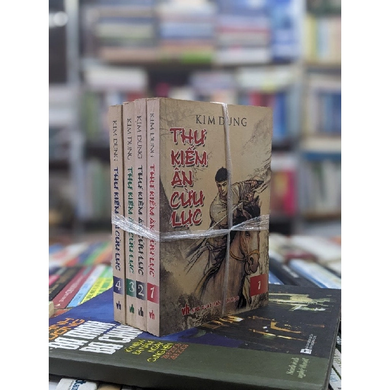 Thư kiếm ân cừu lục - Kim Dung ( bộ 4 cuốn ) 144492