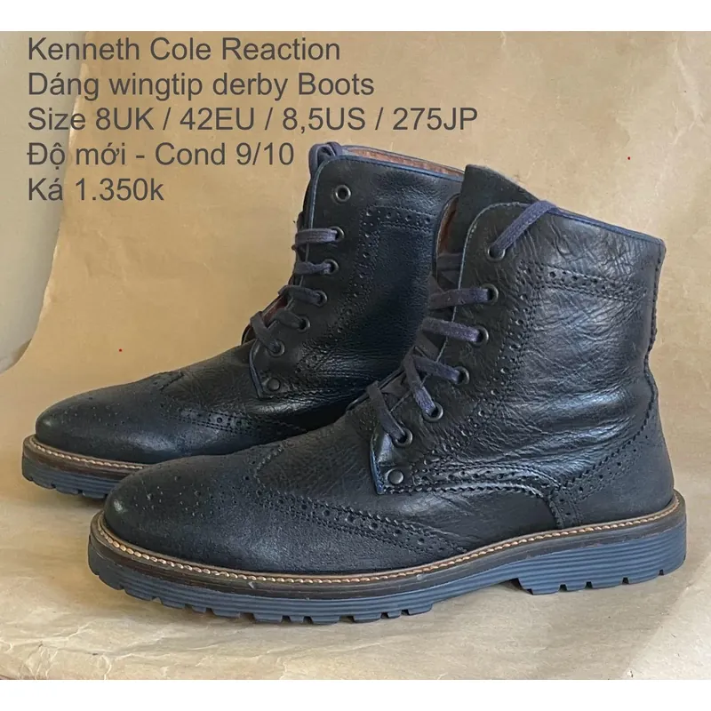 Kenneth Cole Reaction Boots Size 42EU / 8UK 638496