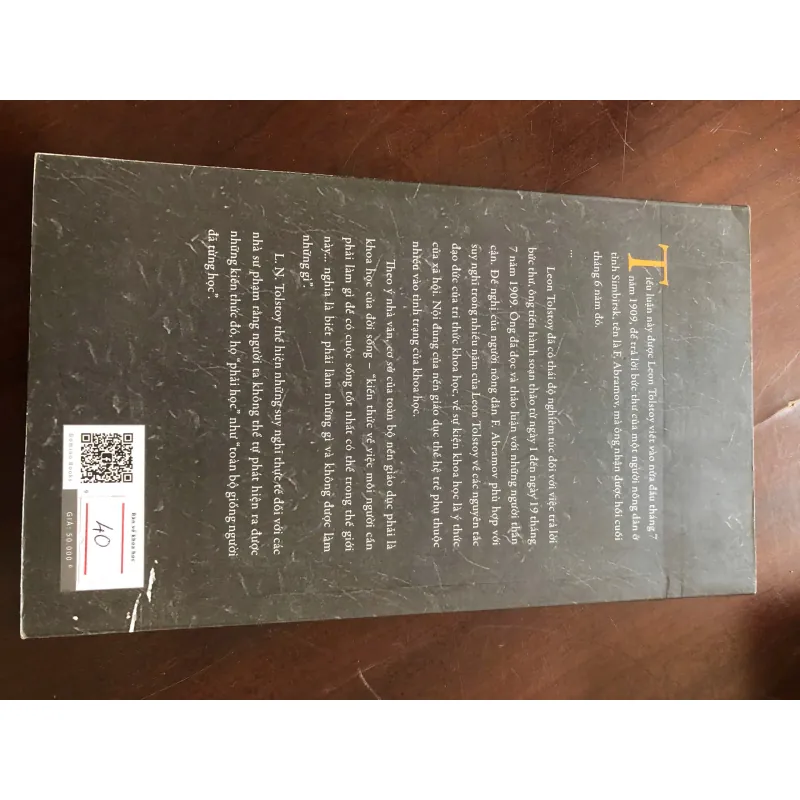 Leon Tolstoy - Bàn về khoa học 775967