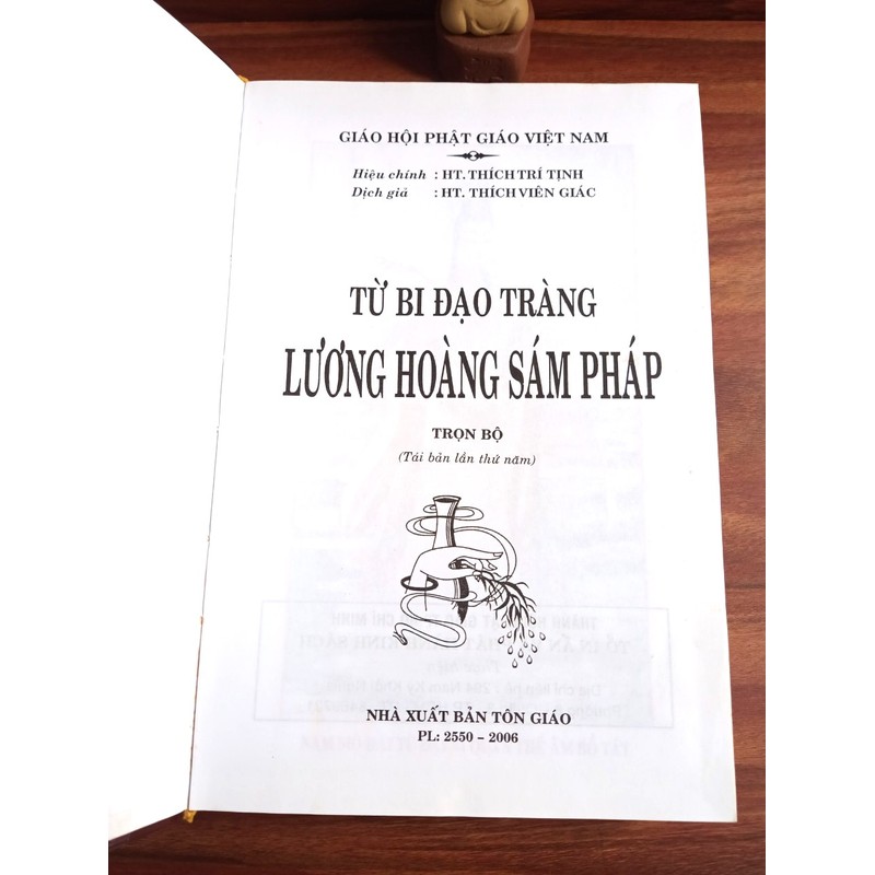 Lương Hoàng Sám ( bản lớn/ bìa da ) - HT. Thích Viên Giác 194944