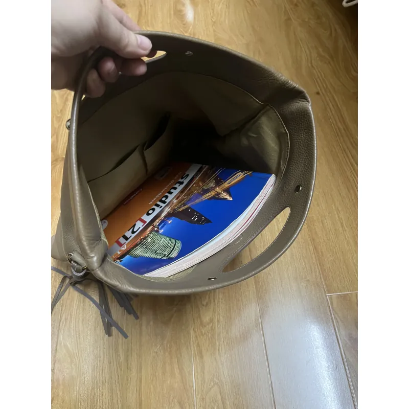 Túi nữ 30*35*5 quai xách ngang da thật 2hand 973844