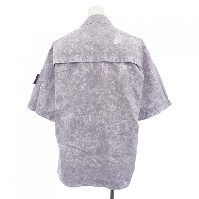 STONE ISLAND K1S151100013 Áo Sơ Mi Ngắn Tay - Hàng hiệu Chính Hãng 882273