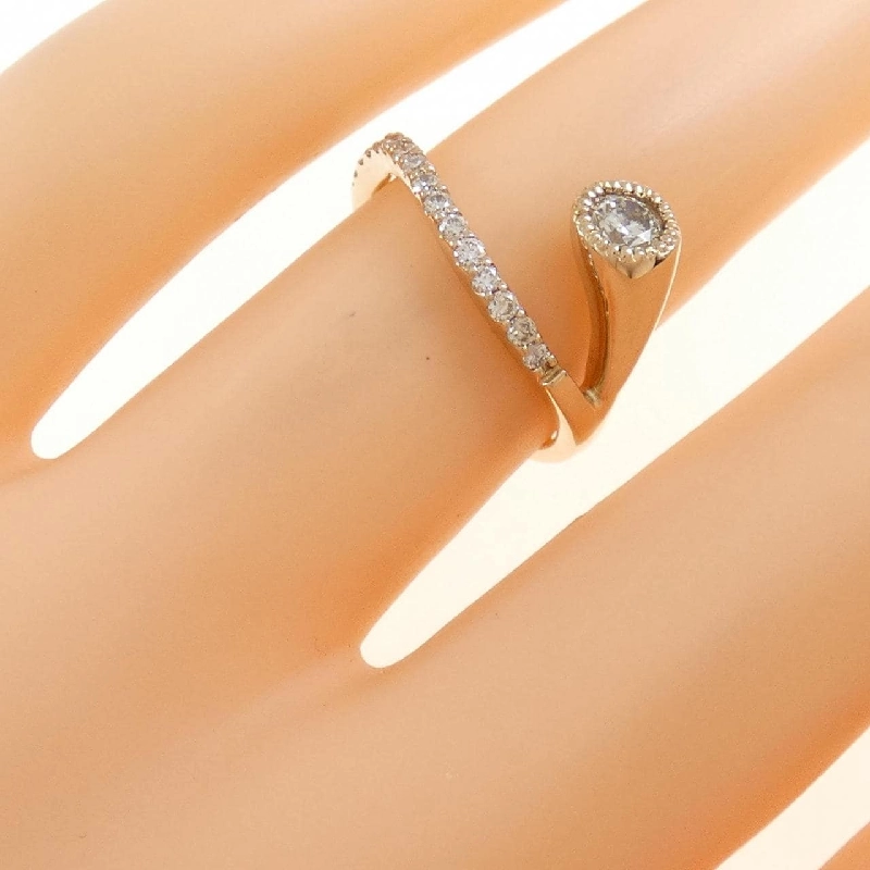 Nhẫn kim cương K18PG 0.35CT 673403